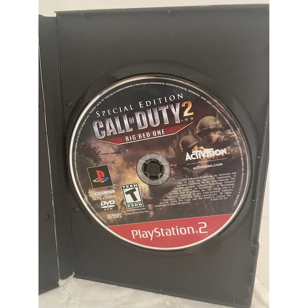 Call of Duty 2 Big Red One Special Edition PlayStation 2 PS2